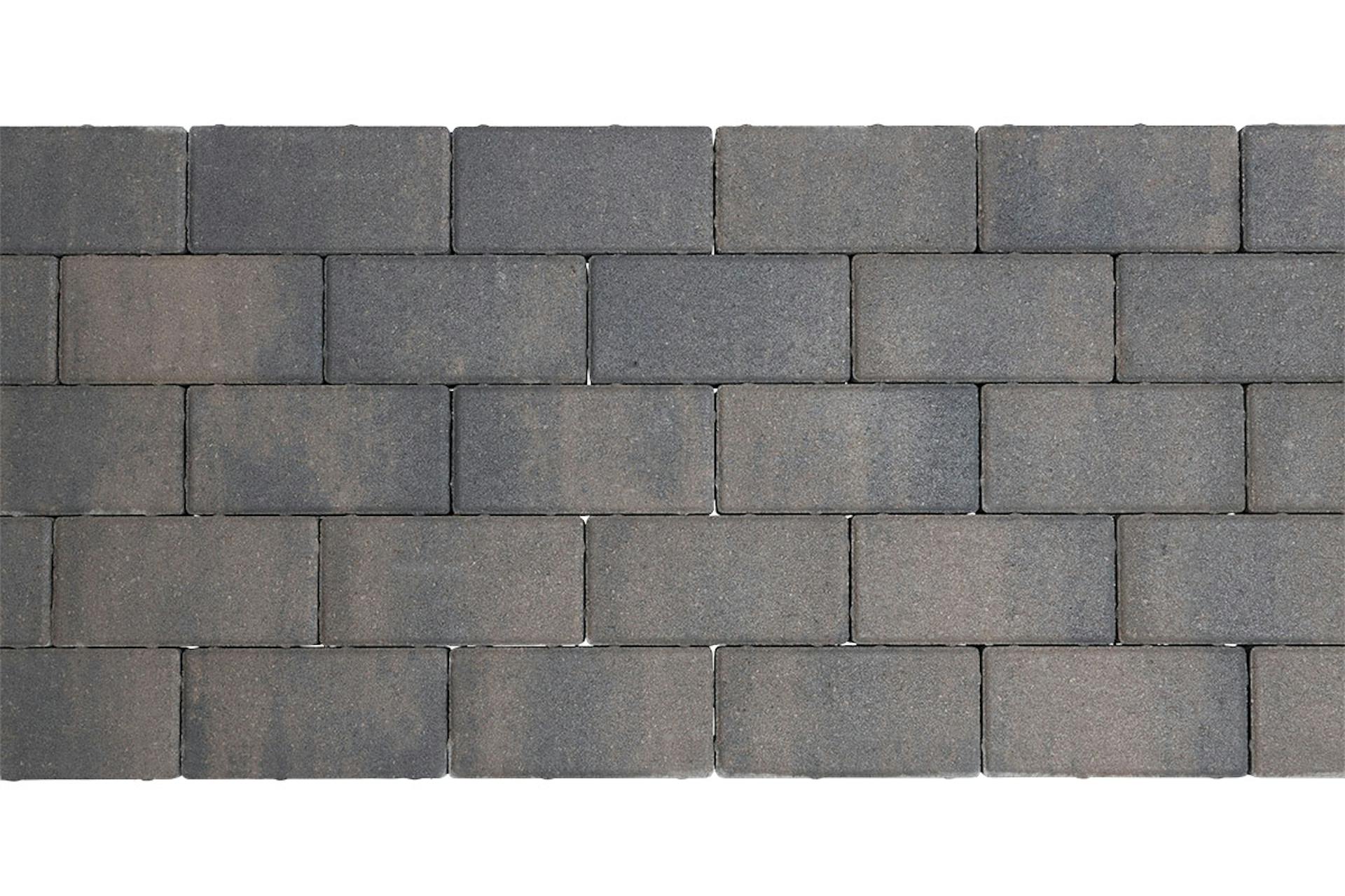 Design brick glad Dark Sepia mini facet