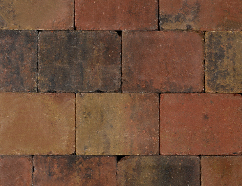 Trommelsteen bruin gv