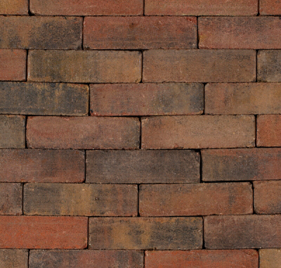 Trommel dikformaat 6cm bruin gv