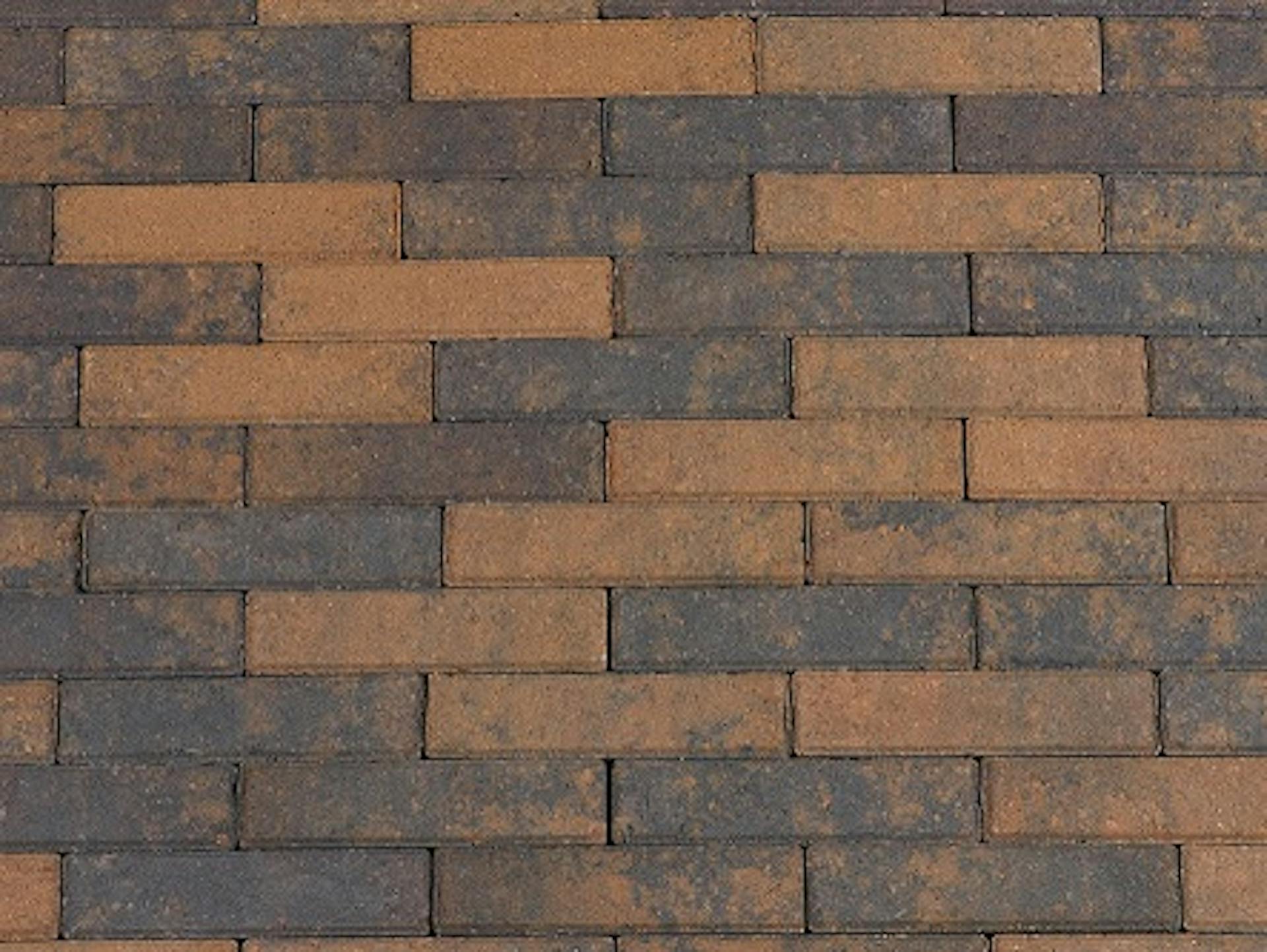 Waalformaat 6cm bruin/zwart