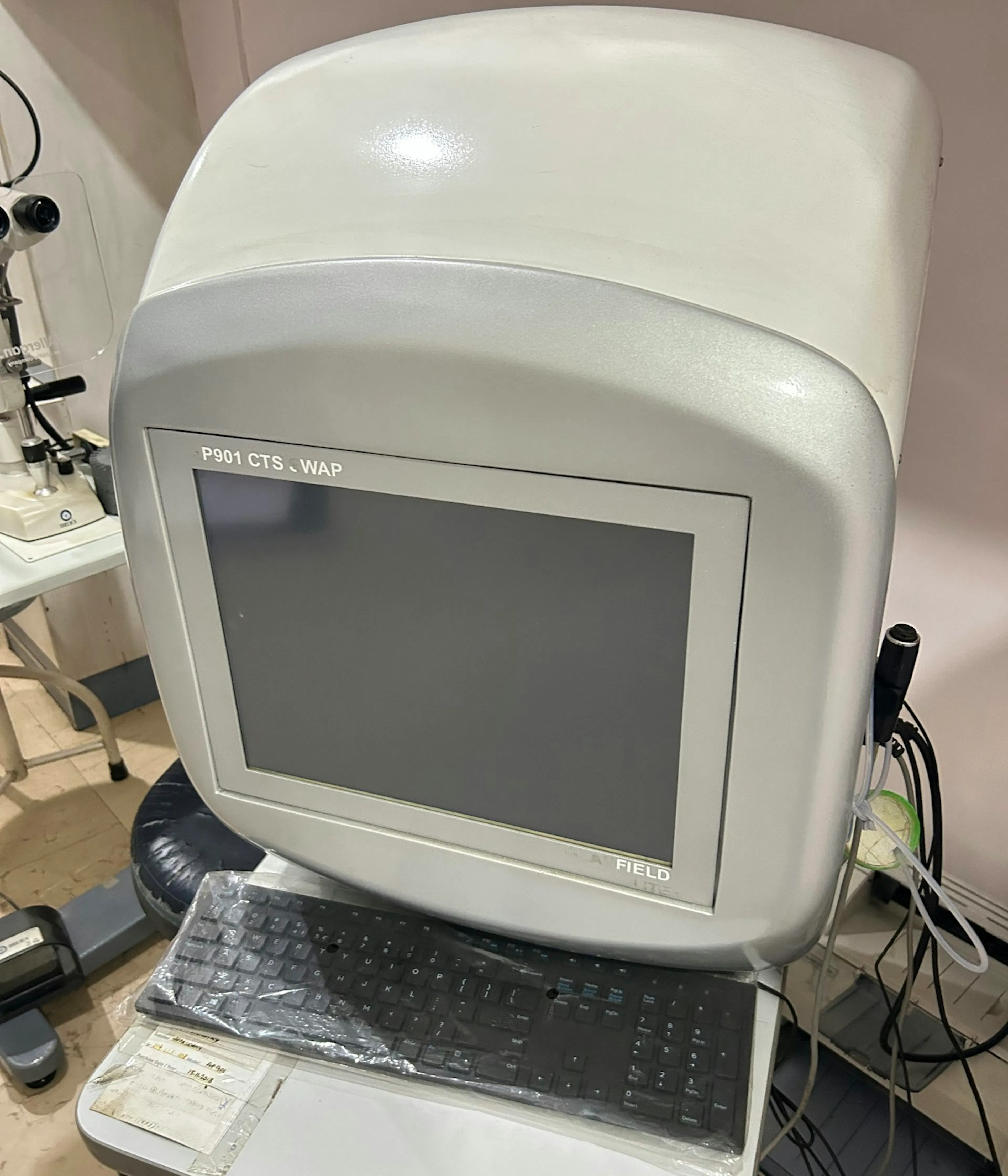 Eye care equipment at Shree Netra Eye Foundation, Kolkata