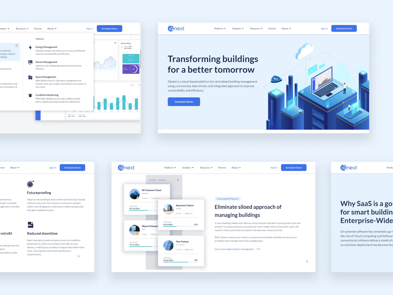 IQNext website project developed by Shreyas Kothakonda