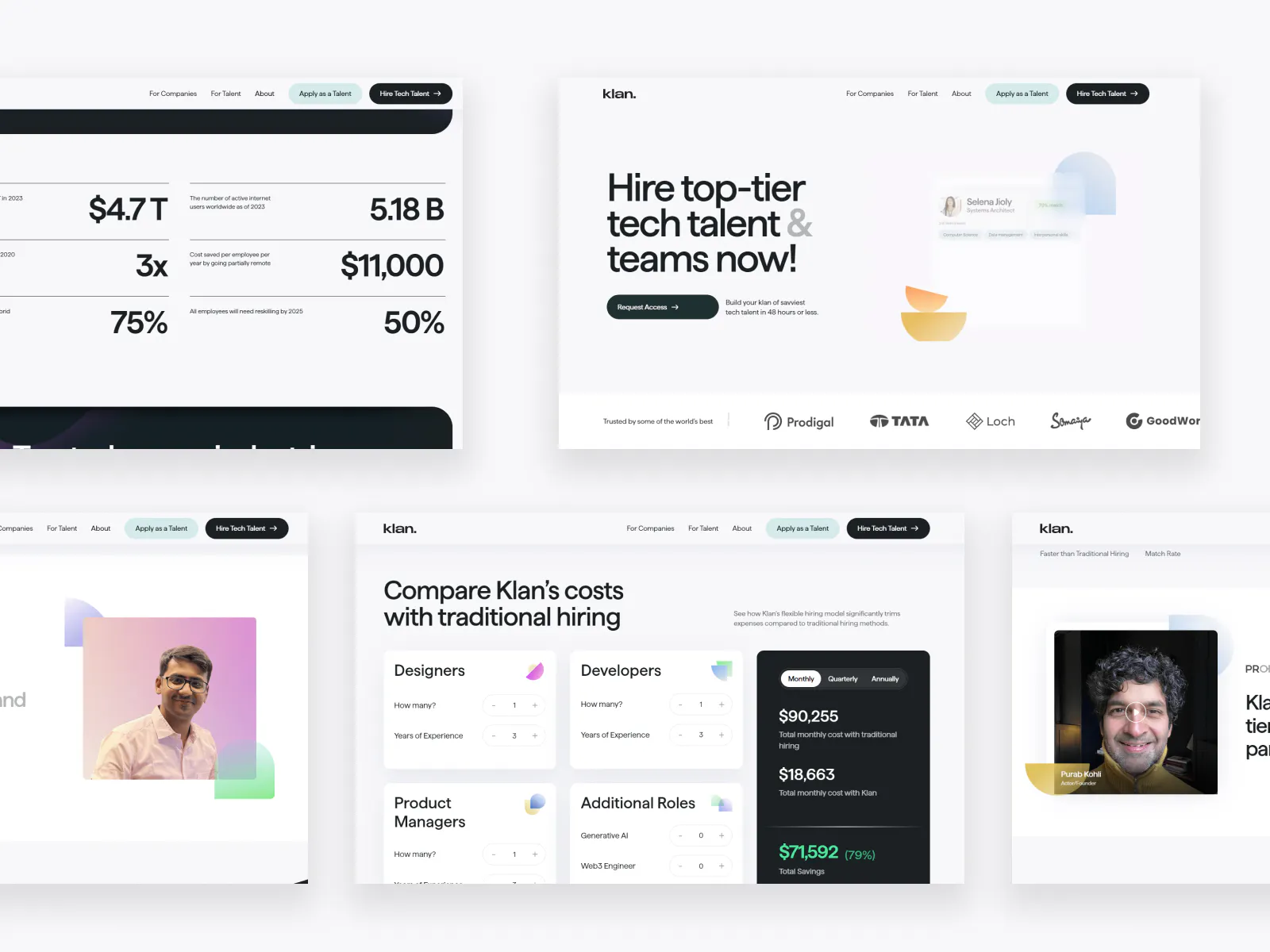 ClanX website project