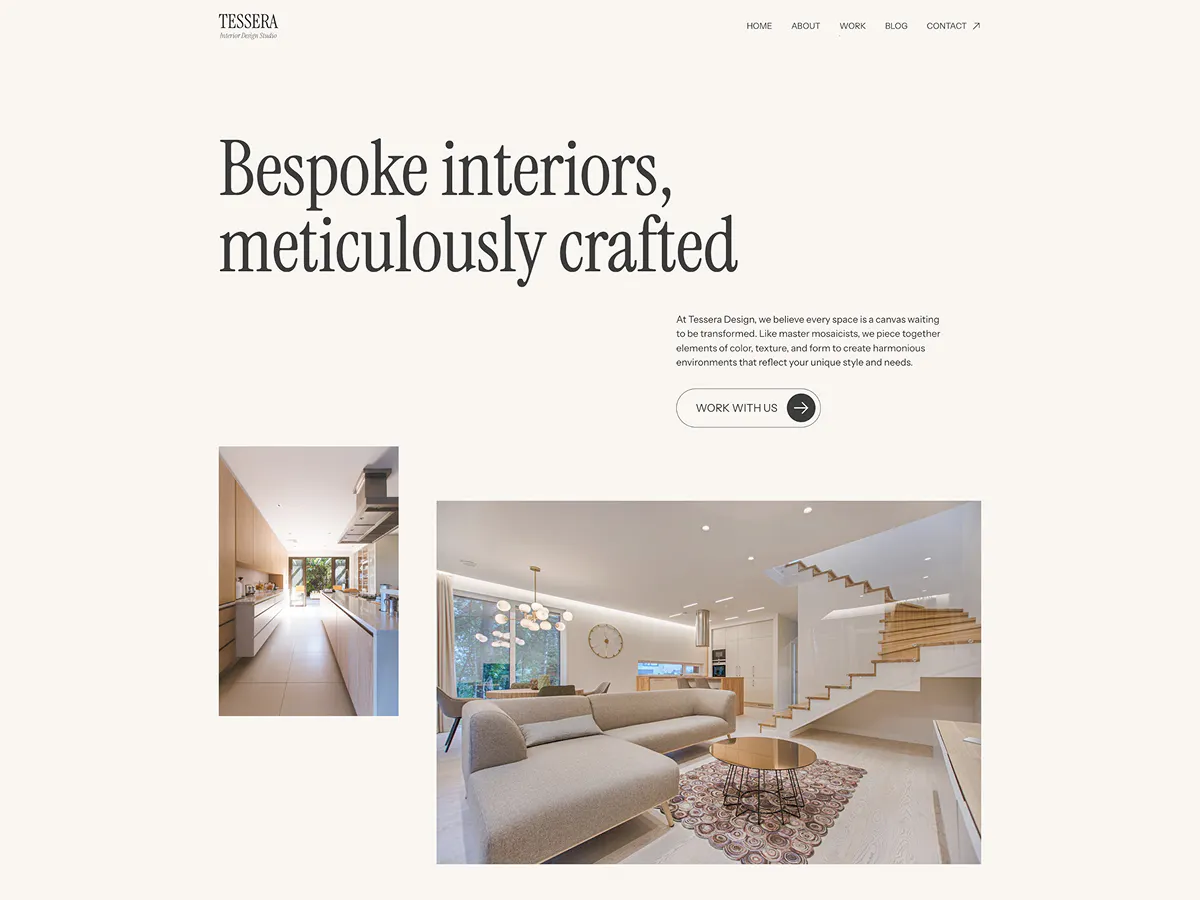 Tessera Design Webflow Template Thumbnail