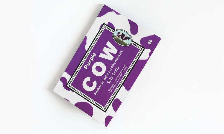 Purple cow book cover