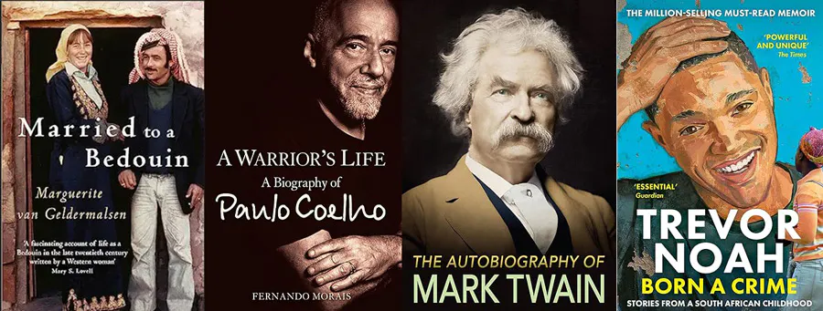 Autobiographies covers