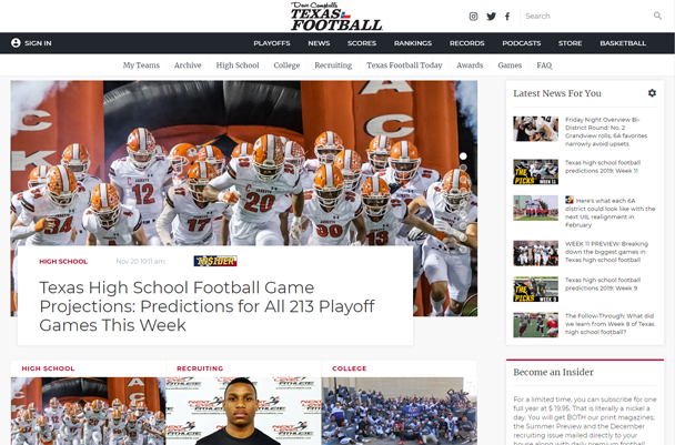 Dave Campbell's Texas Football