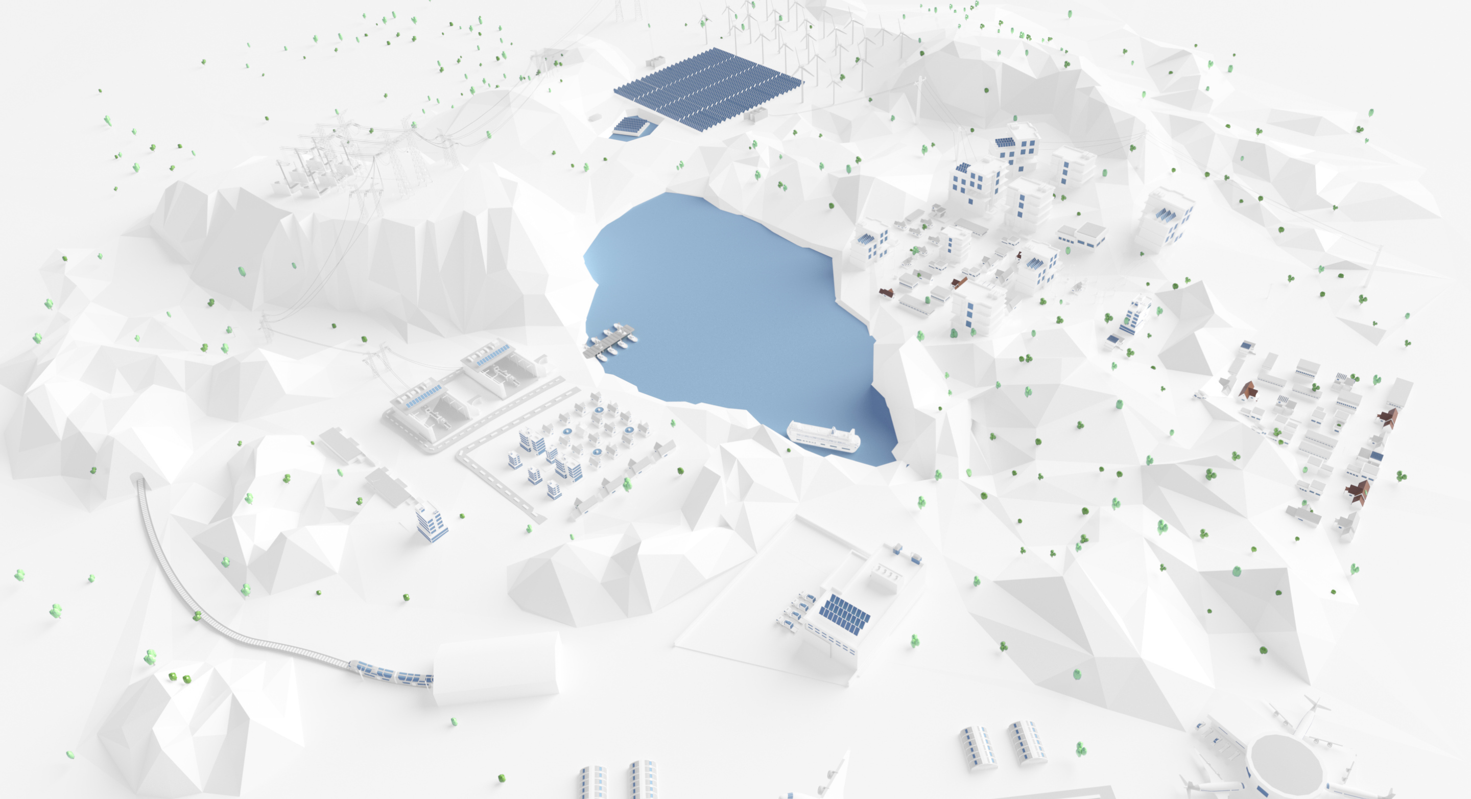 3D image showing Sicame Group's various fields of activity