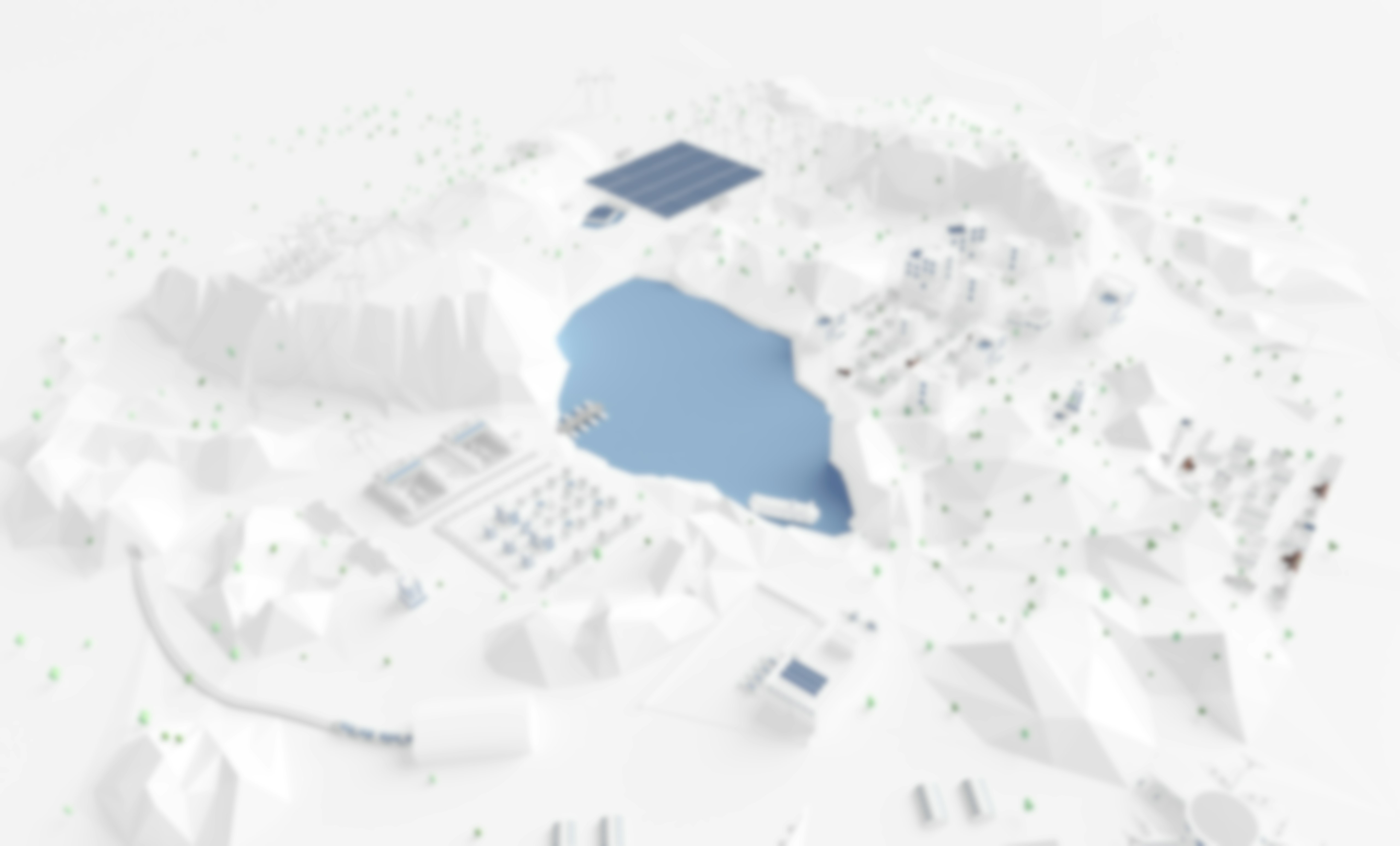 3D diagram symbolizing Sicame Group's various business areas