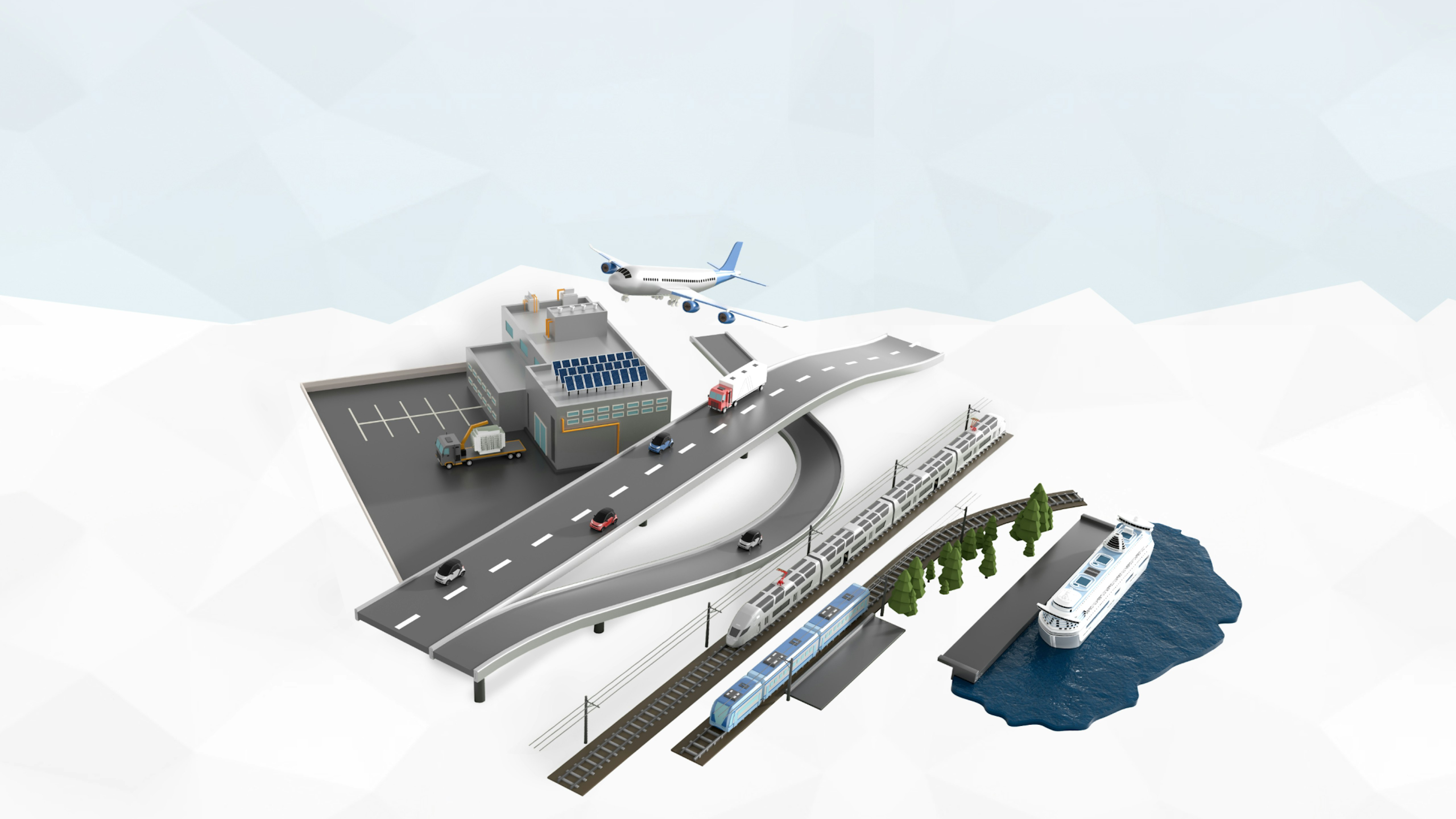 Imagen 3D que representa el sector OEM