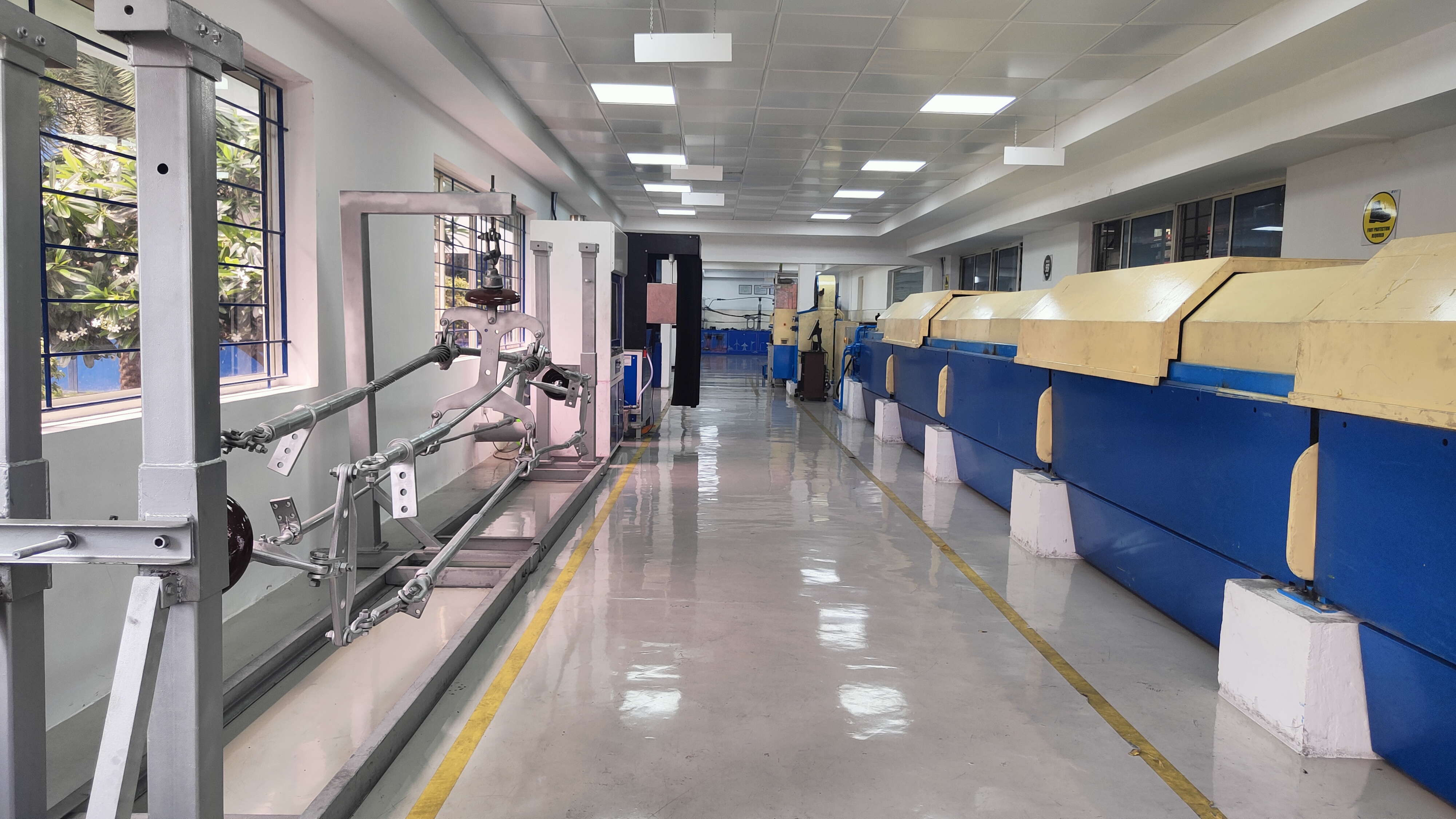 Test bench and laboratory at the Sicame India plant of Sicame Group