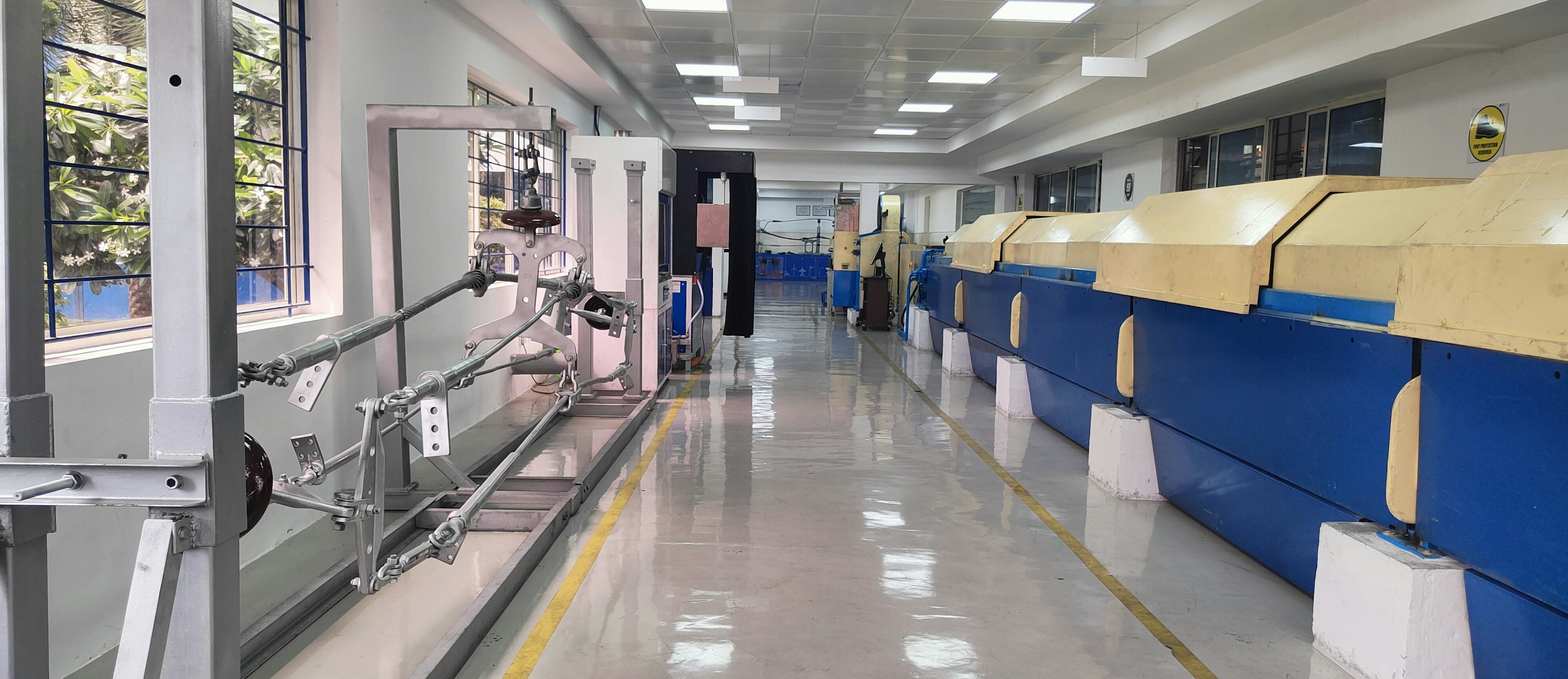 Test bench and laboratory at the Sicame India plant of Sicame Group
