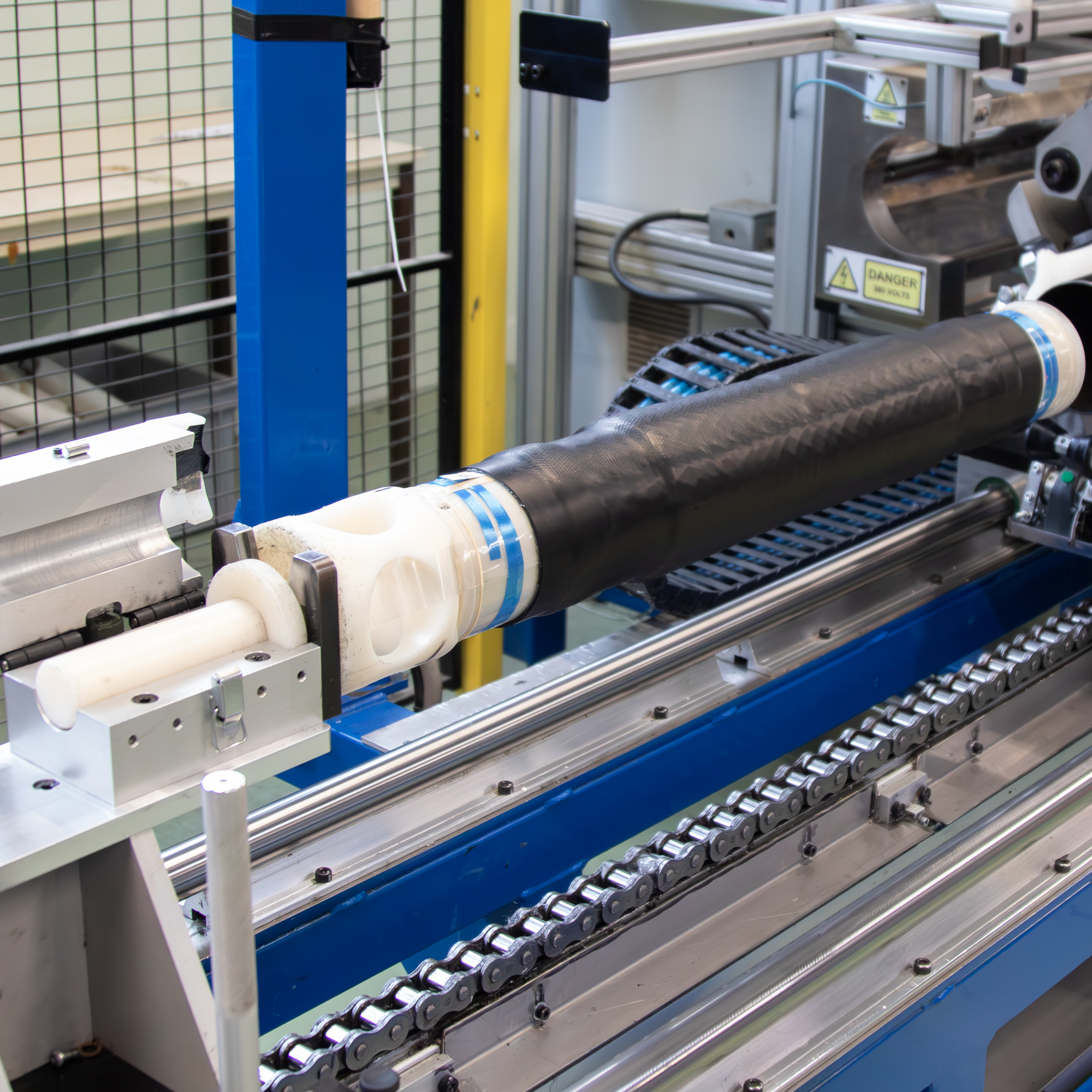 Expansion of cold shrink products