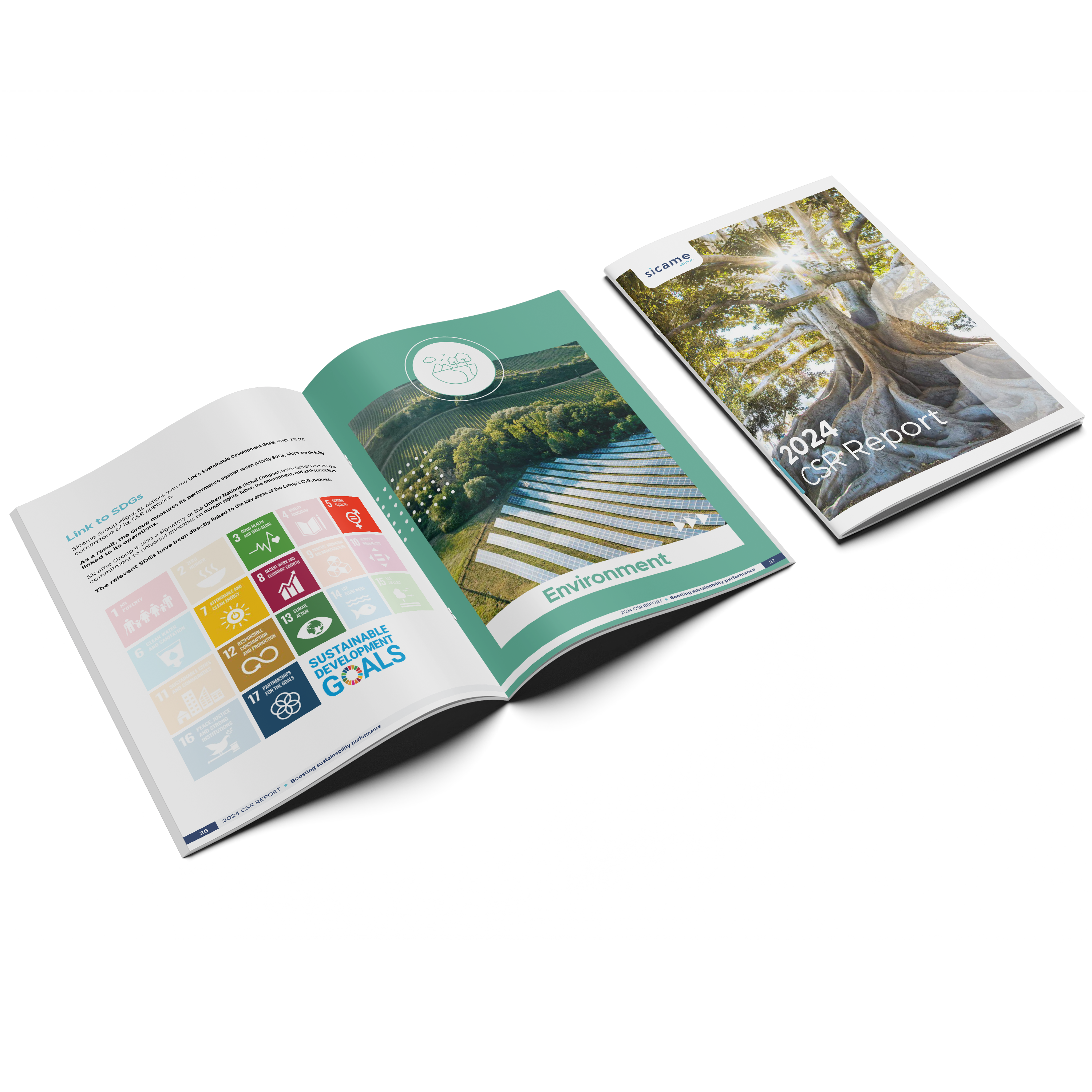 Image of the 2024 CSR report