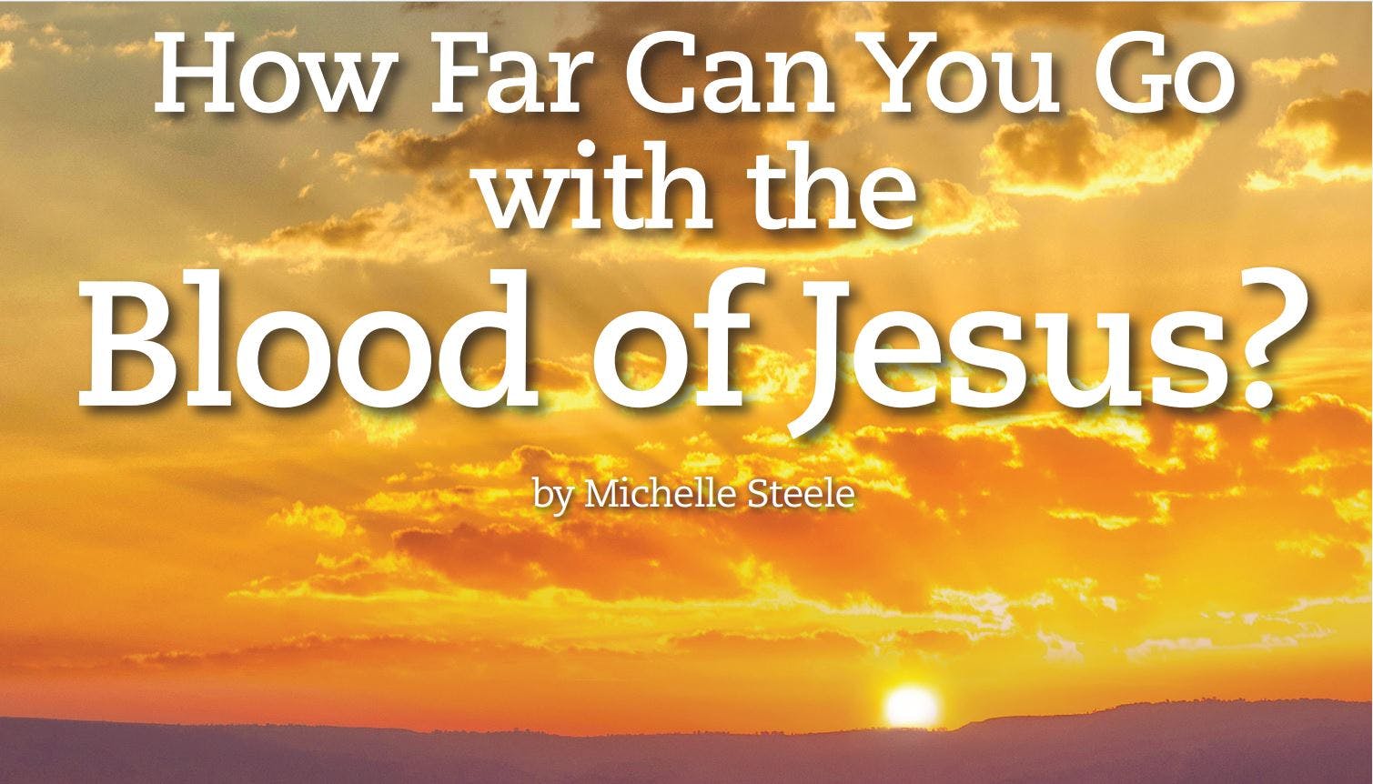 Messianic Vision - November 2019 Newsletter 