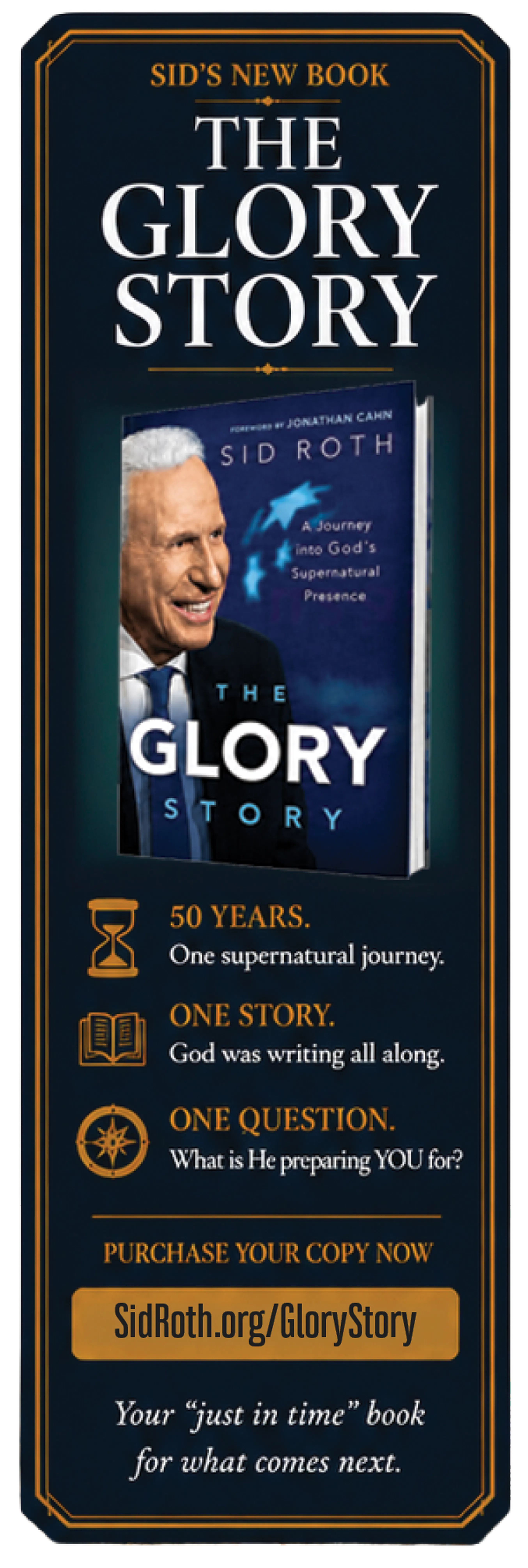 Sid’s new book, The Glory Story