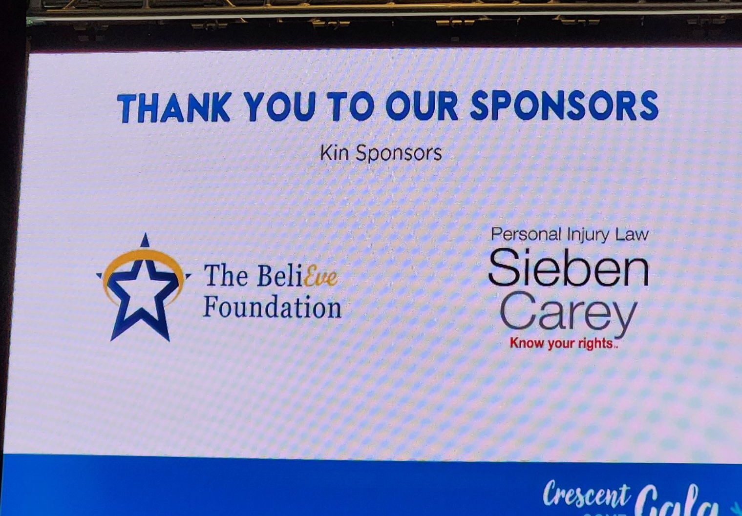 Crescent Cove 2023 Thanks