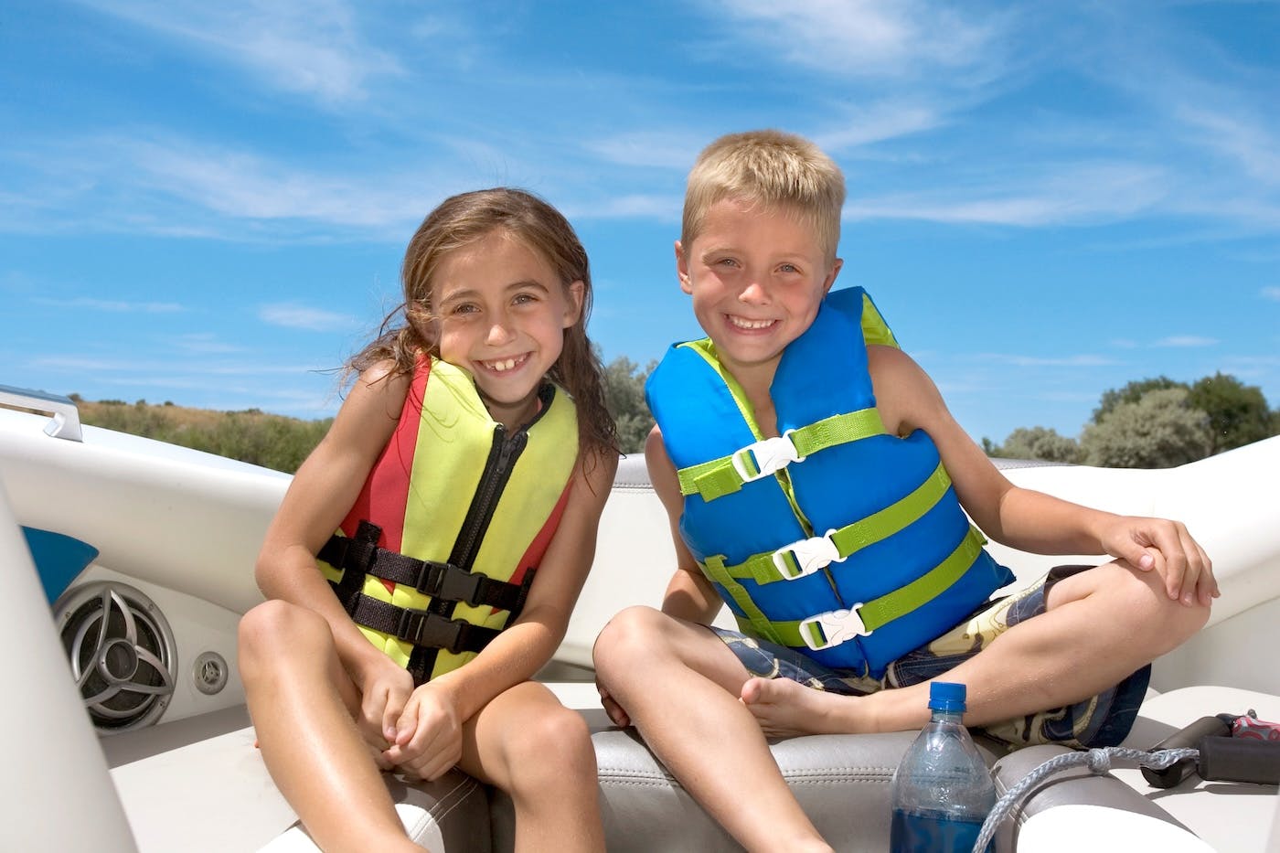 Kids in Life Jackets