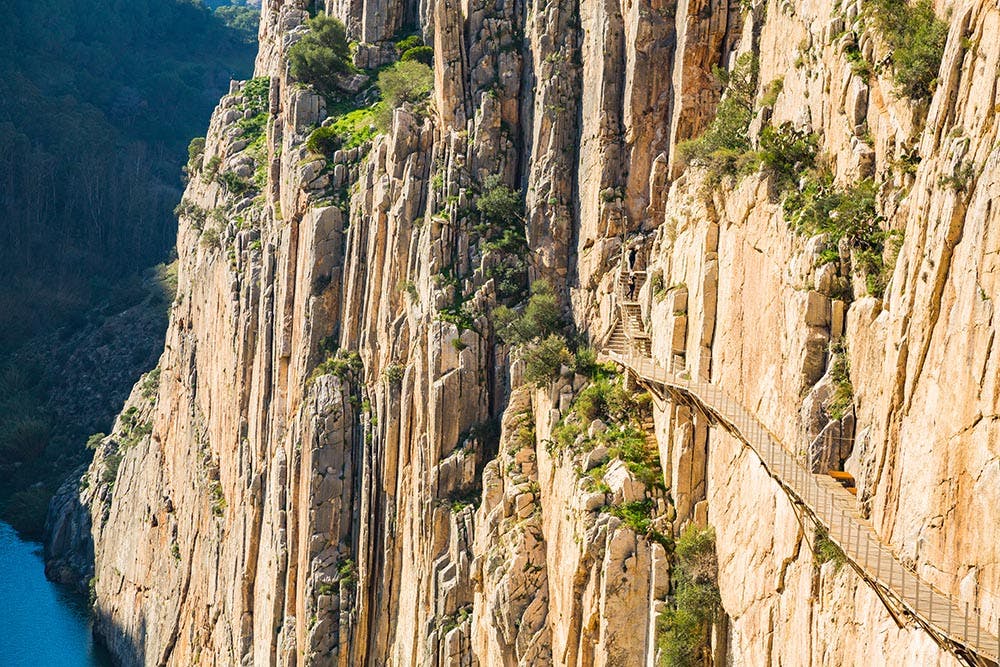 Caminito del Rey in Málaga, Spain.