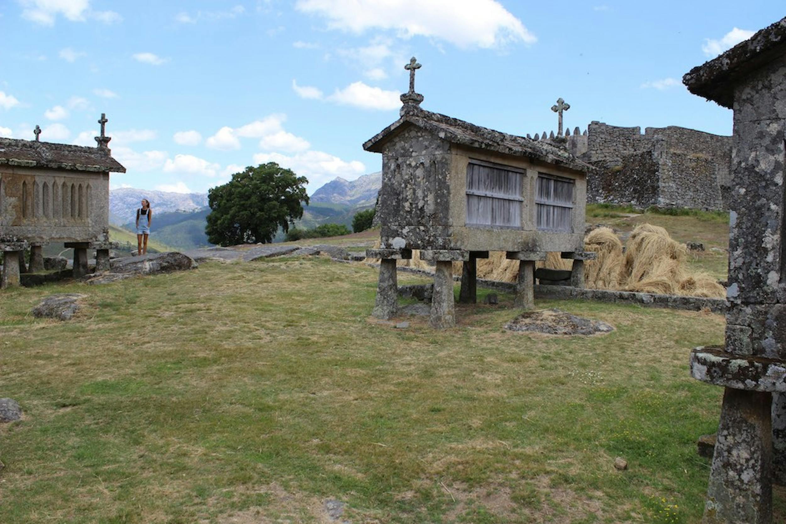 Village of Soajo with its monumental granaries.