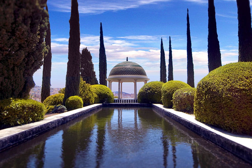 La Concepción Botanical Garden in Málaga, Spain.