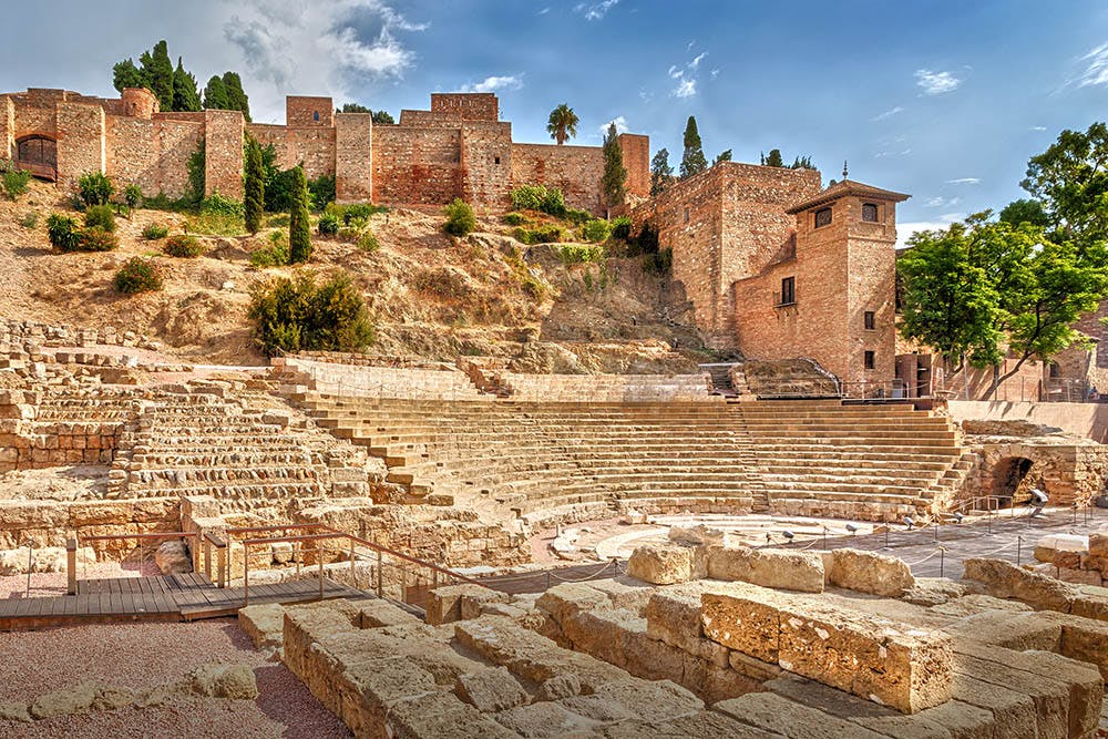 Alcazaba, Málaga.