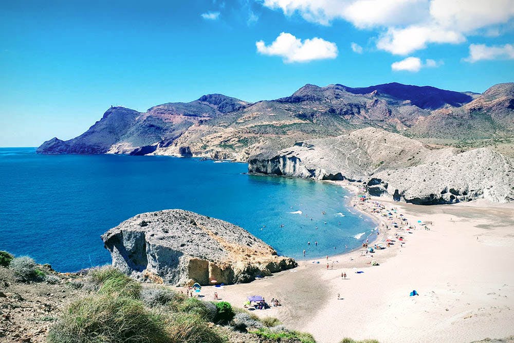 Monsul beach, Almeria.