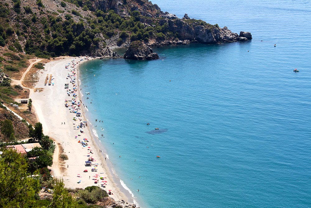 Cantarrijan beach, Malaga.