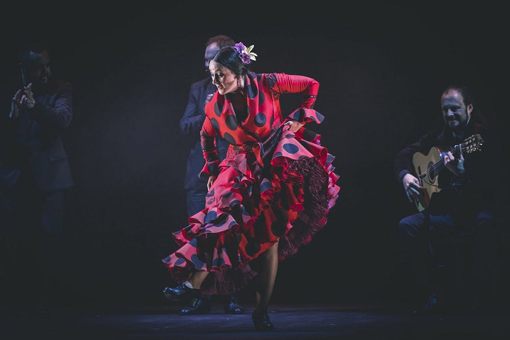 Flamenco in Sevilla, Spanien.