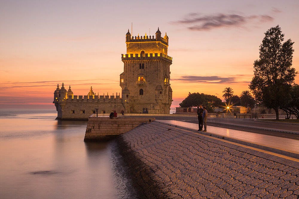 Torre de Belém sunset.