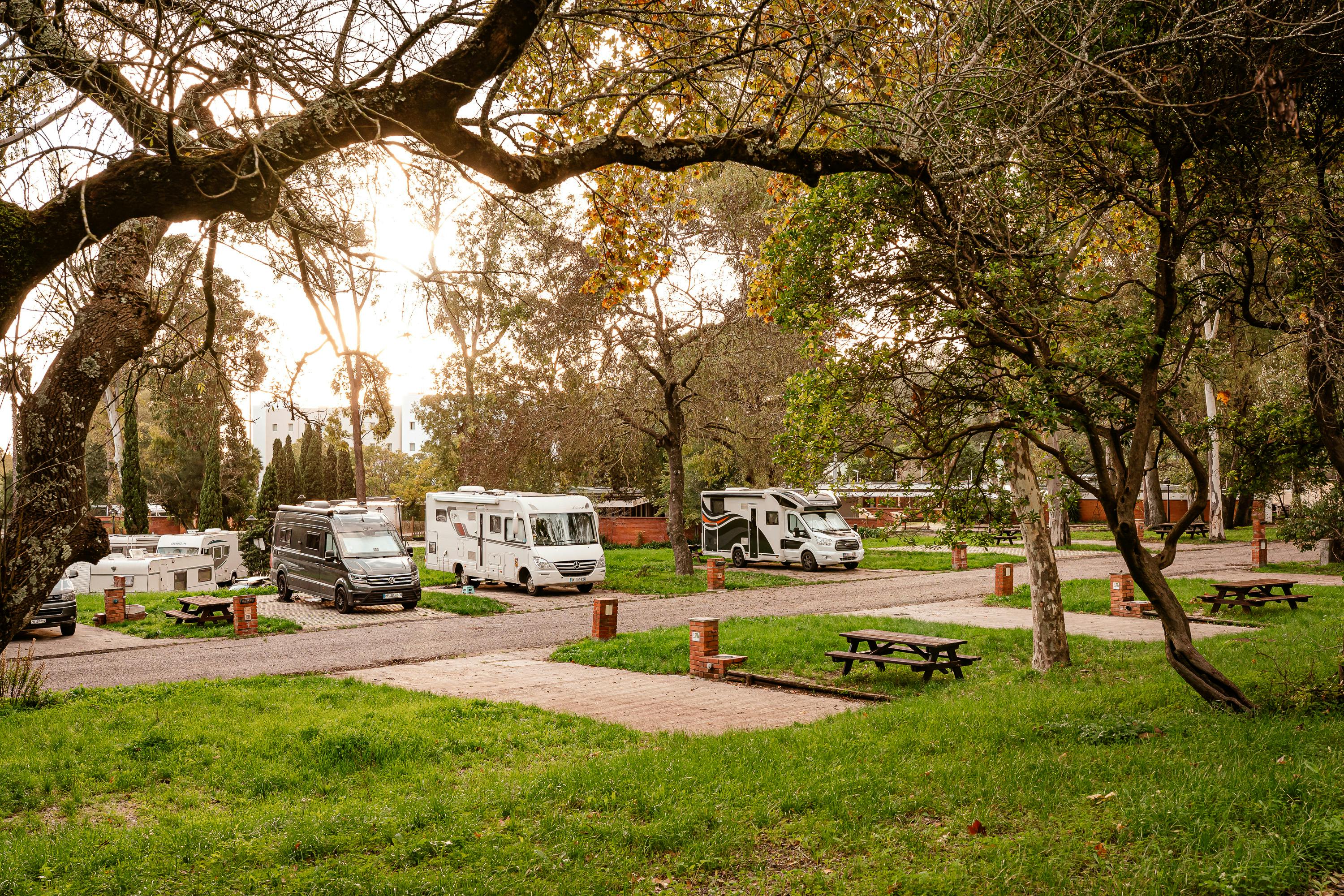 Lisboa Camping offers fully equipped campervan-ready campsites near Lisbon