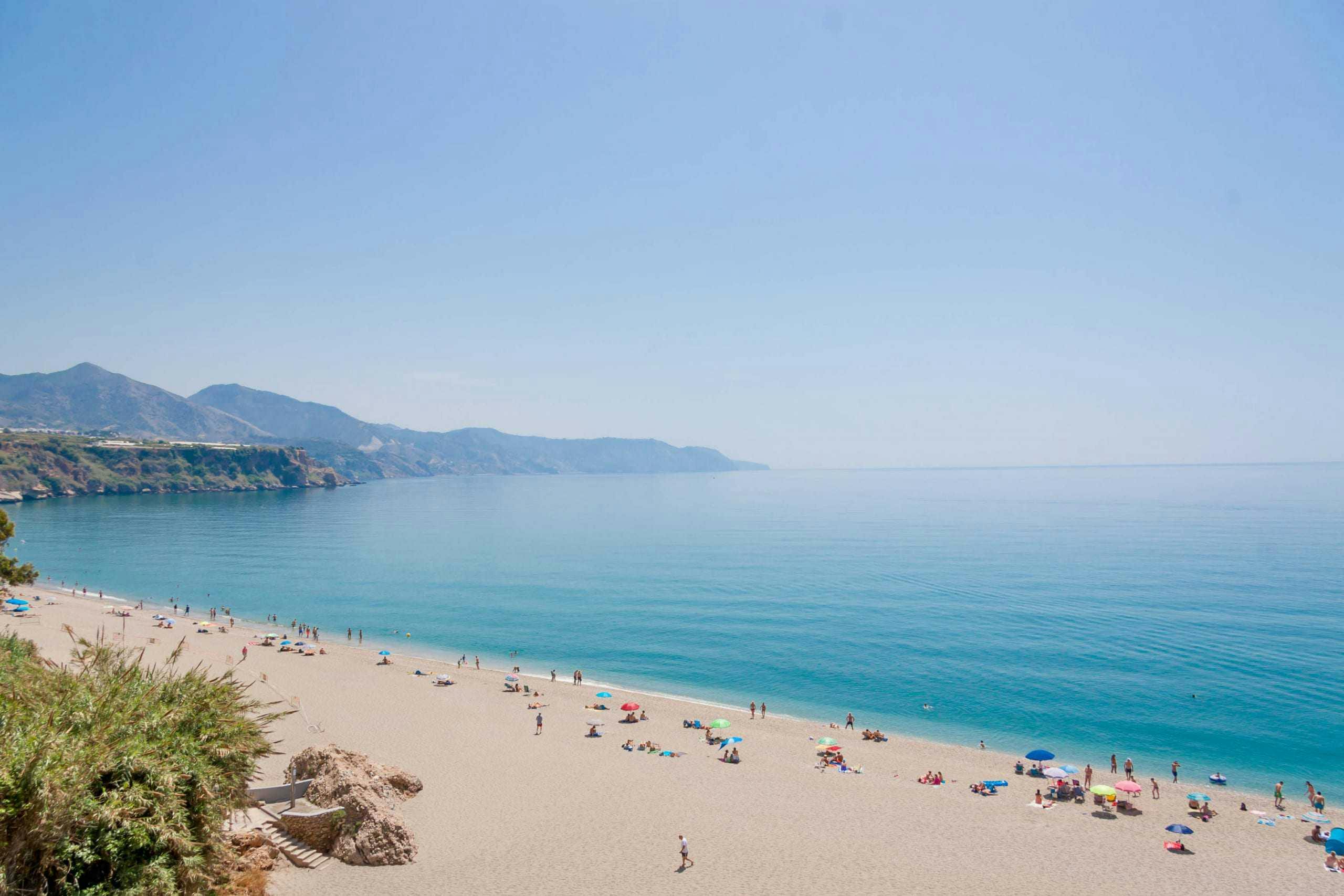 Burriana beach, Nerja.