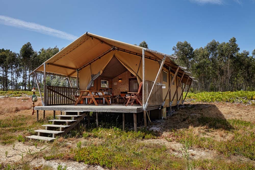 Terra dos Anjos glamping na costa perto da Nazaré