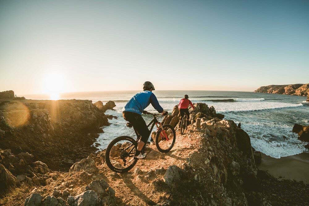 ciclismo de montana otono portugal