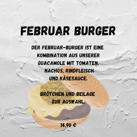 Februar Burger in Corners, Sindelfingen