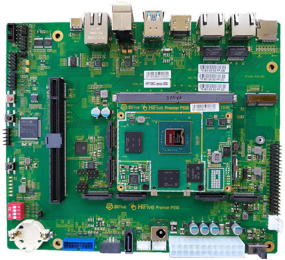 HiFive Premier P550 - SiFive Boards