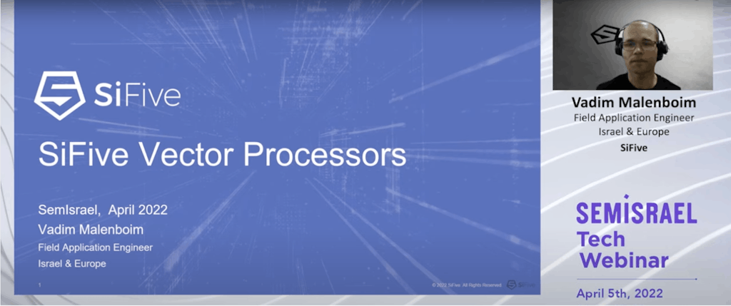 Introduction To SiFive Vector Processors