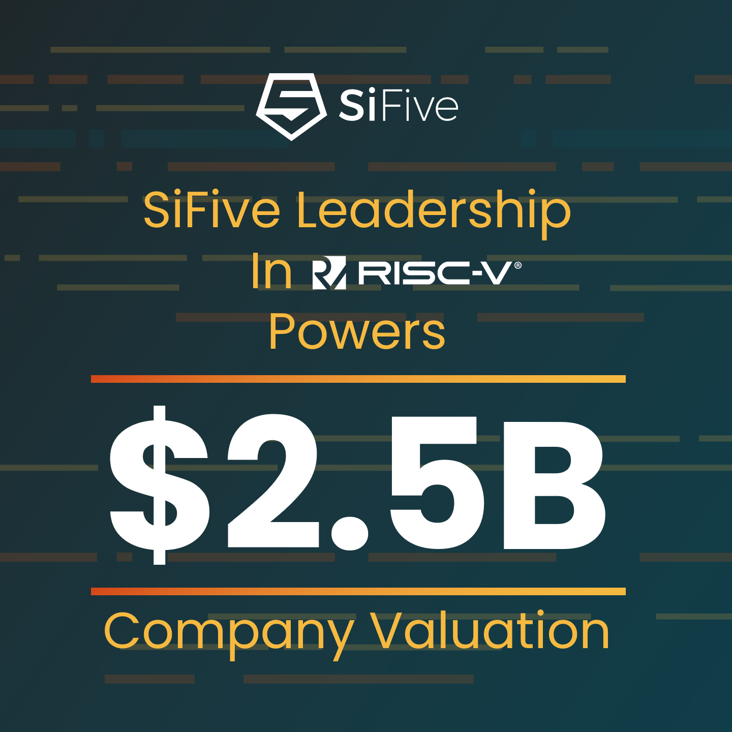 SiFive Leadership In RISC-V Powers $2.5B+ Company Valuation - SiFive