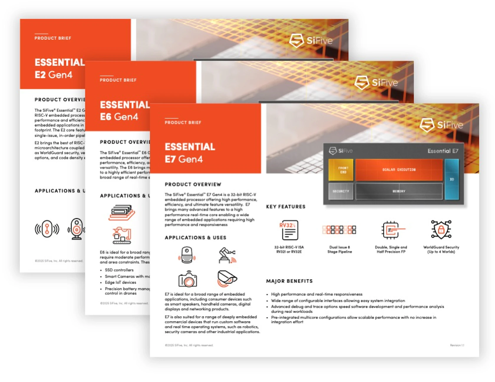 Essential E Product Briefs
