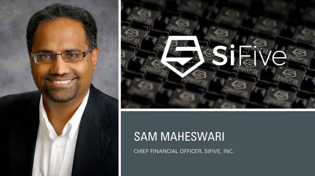 Leading Industry Veteran Joins SiFive as Chief Financial Officer