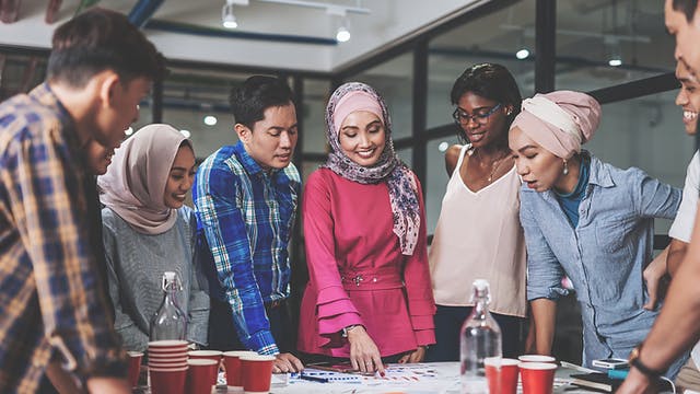 Diverse and inclusive community in Malaysia workplace