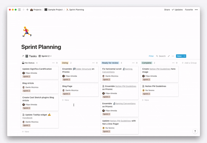 Oppa Kanban Style