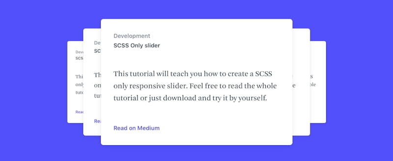 Significa Css Only Slider