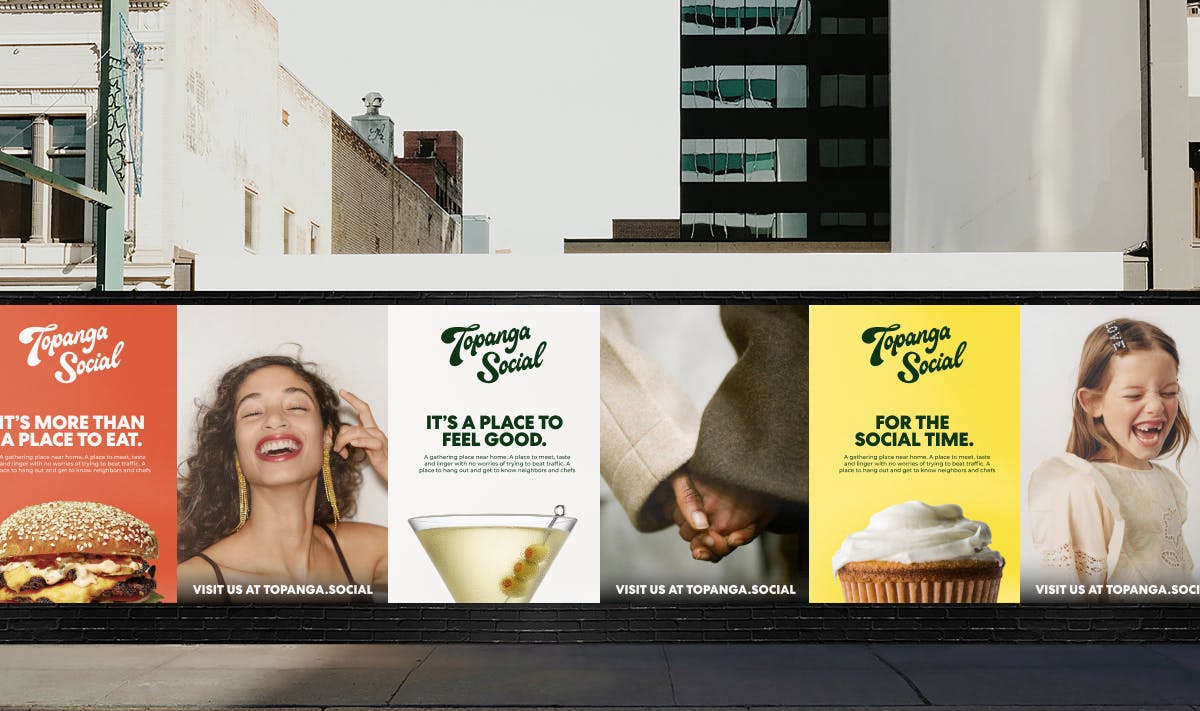 Poster Design for Topanga Social