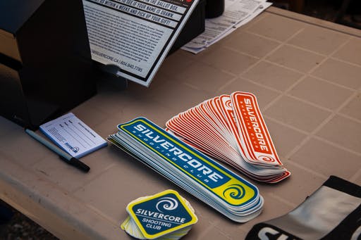Silvercore Gun Club Stickers
