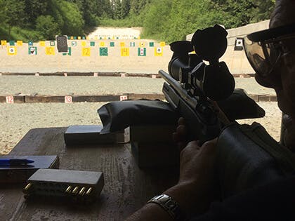 Fullbore target rifle