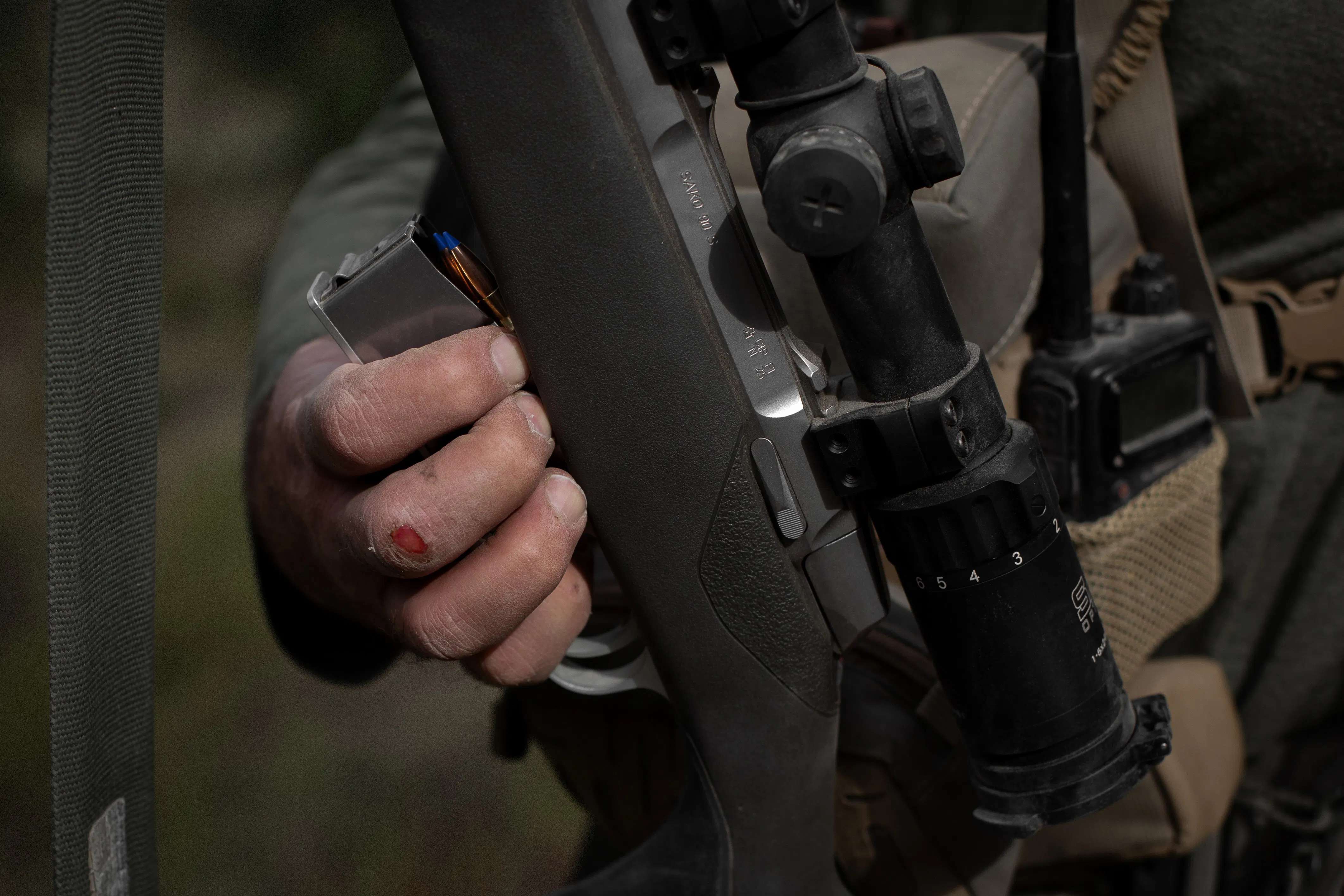 SAI Scope on Sako Rifle with Norma Bond Strike Ammo
