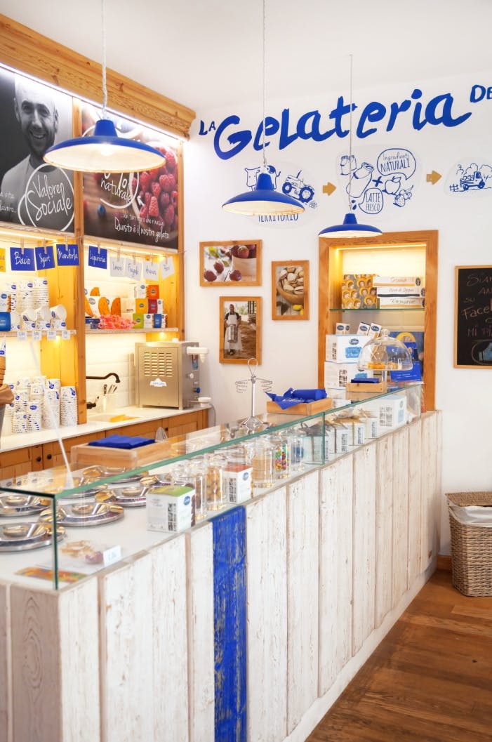 Gelateria Giotto interior design