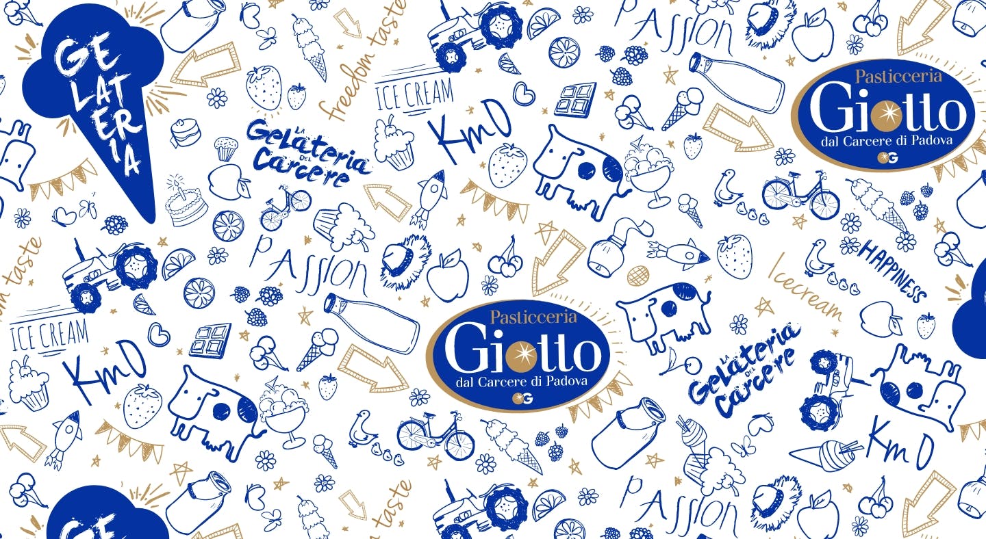 Gelateria Giotto texture design