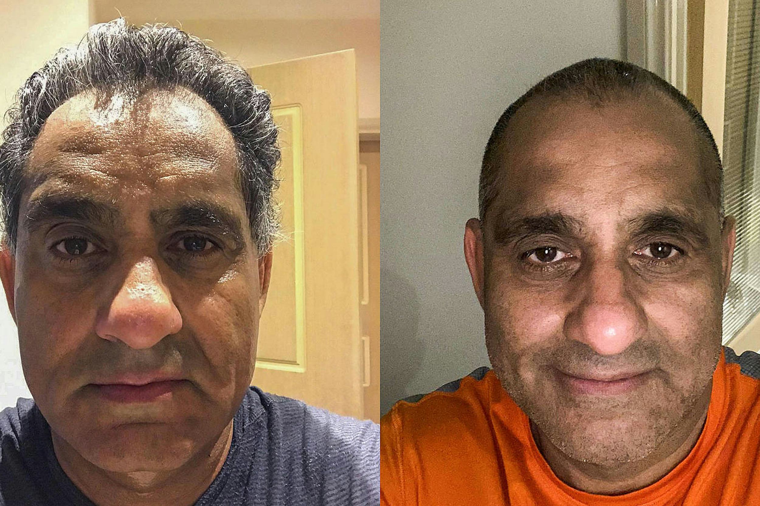 Chairman Shaves for Charity